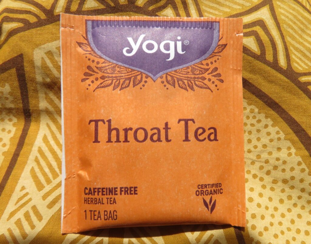 Yogi Throat tea